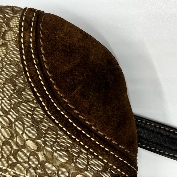 Coach Brown Patterned Women's Bag - Picture 4 of 8